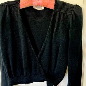 St John by Marie Gray Santana Knit Black Sz M